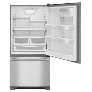 19 cu. ft. Bottom Freezer Refrigerator in Fingerprint Resistant Stainless Steel