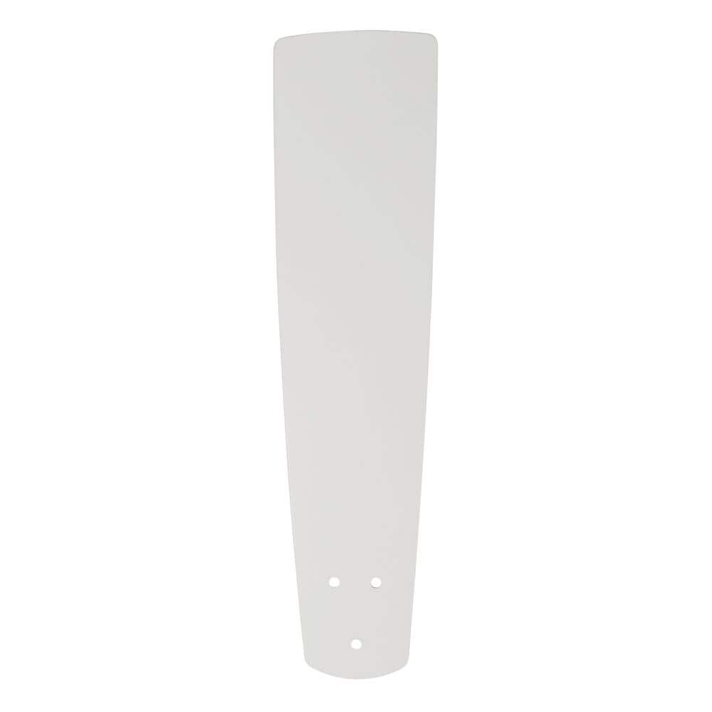 Eos 52-Inch White and Washed Oak Ceiling Fan with LED Lights