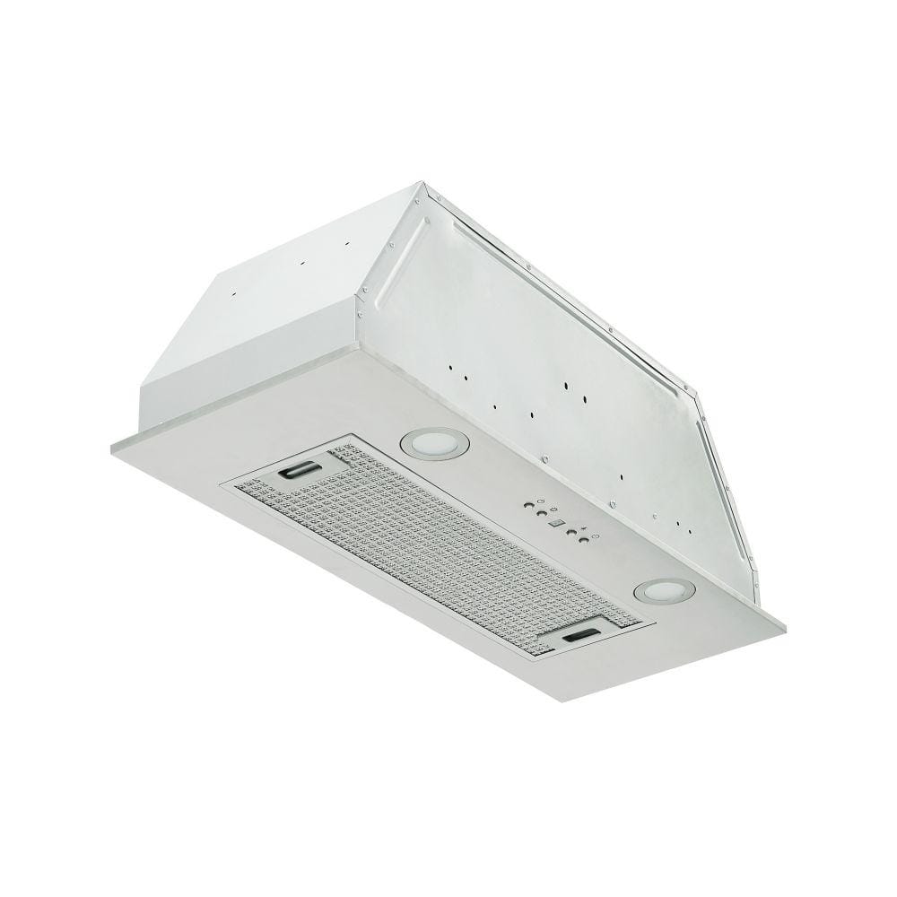 29.4 in. 600 CFM Insert Range Hood in Stainless Steel with LED Light