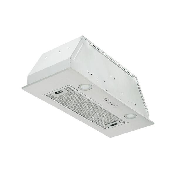 Unbranded 29.4 in. 600 CFM Insert Range Hood in Stainless Steel with LED Light