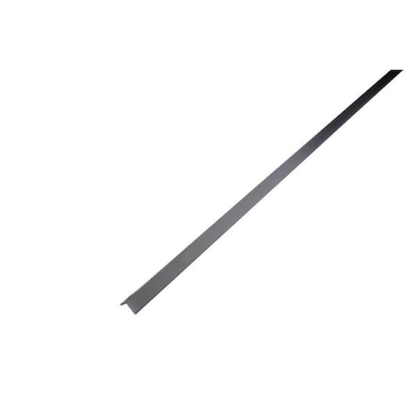 DURAL FLORENTOSTEP 0 in. D x  0.39 in. W x 8.2 in. L Trnsluc Cvr Gry Molding and Transition Trim