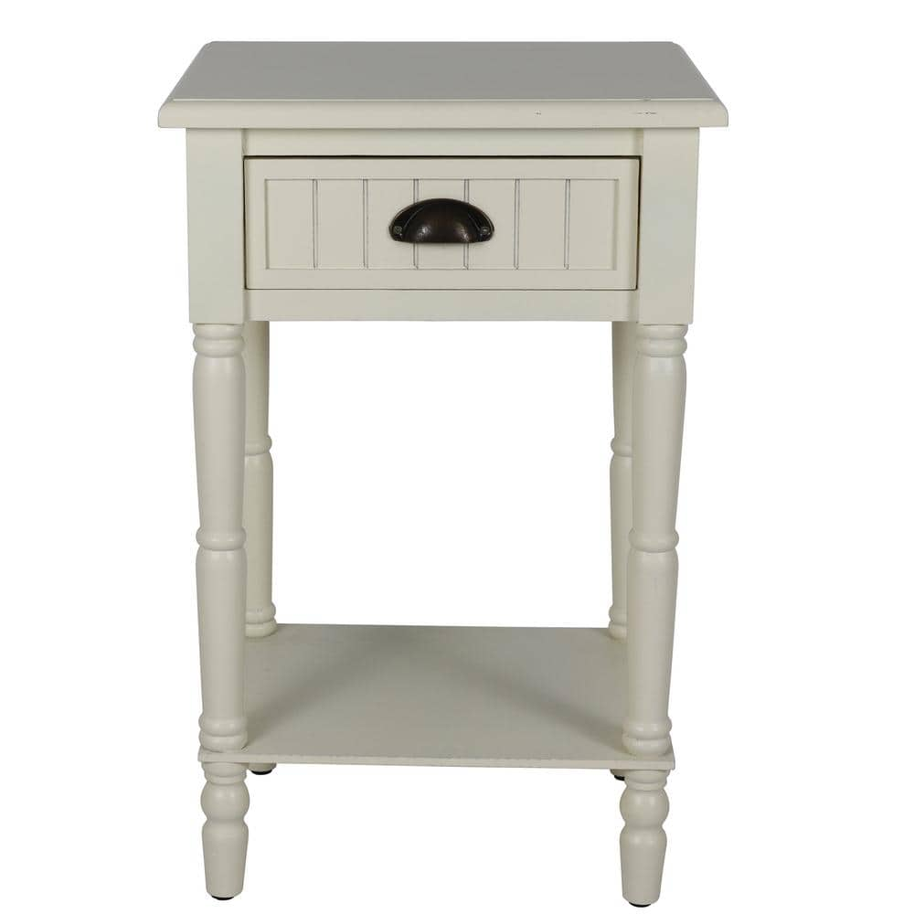 antique white accent tables