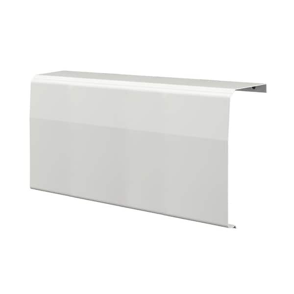 Revital/Line 14 in. Filler Sleeve for Hot Water Baseboard Cover in Brite White