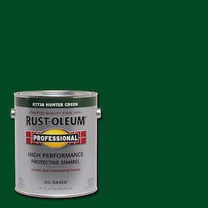 1 gal. High Performance Protective Enamel Gloss Hunter Green Oil-Based Interior/Exterior Paint (2-Pack)
