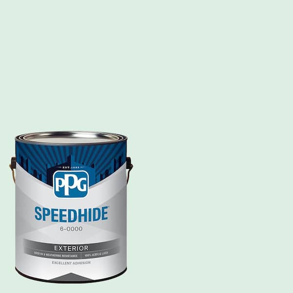 SPEEDHIDE 1 gal. PPG1228-1 Maggie's Magic Satin Exterior Paint