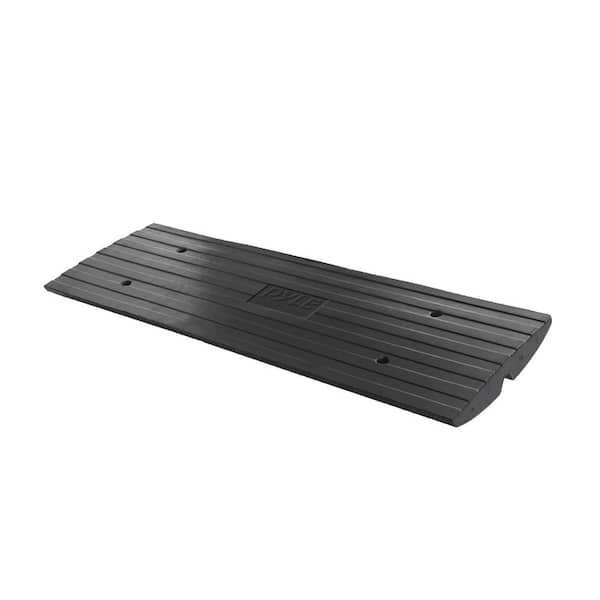 Pyle Car Truck Curb Ramp Driveway Rubber Threshold Car Curb Side