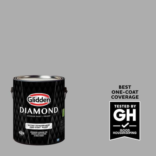 Glidden Diamond 1 gal. #PPG1001-4 Flagstone Eggshell Interior Paint with Primer