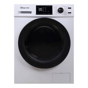 23.4 in. 2.7 cu. ft. White All in One Ventless and Washer Dryer Combo
