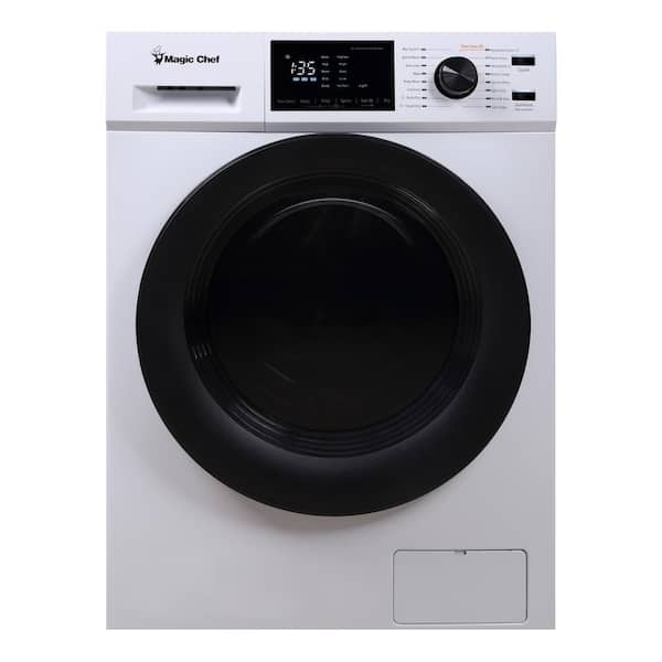 Magic Chef 23.4 in. 2.7 cu. ft. White All in One Ventless and Washer Dryer Combo