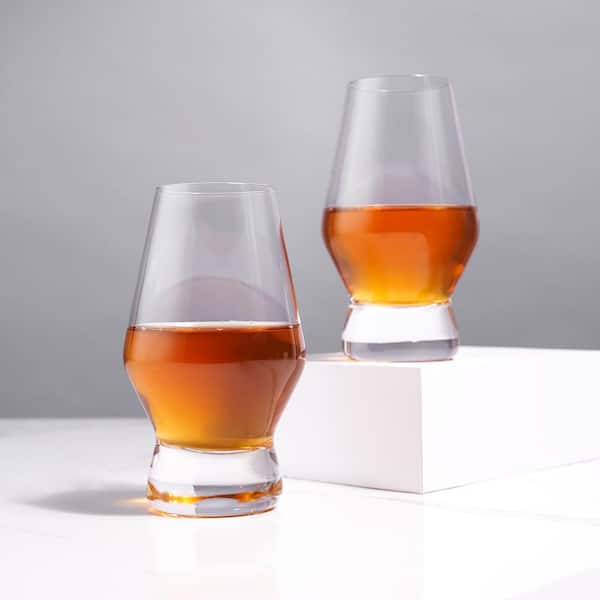 Portable Bar Set of 6 Whiskey Glass Bar Kit, Flashing Whiskey