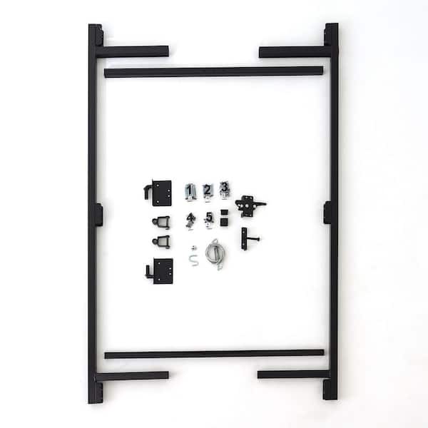 Adjust-A-Gate Adjust-a-Gate 36-60 in. W x 60 in. H Steel Gate Frame Kit, Original Standard Width Full Frame Gate Kit