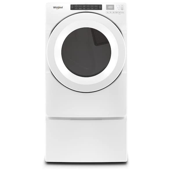 Boyel Living 1.41 cu. ft. 120 Volt White Stackable Electric Vented Dryer  with Easy Knob Control for 5 Modes, Wall Mount Kit Included MRS-GYJ02-WHITE  - The Home Depot