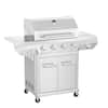 Nexgrill 4 Burner Stainless Steel Propane Gas Grill with Side Burner 720-0830XF