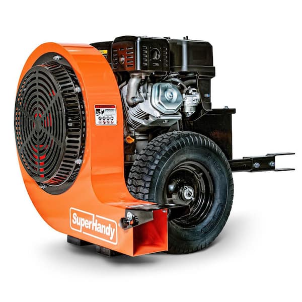207 MPH Air Speed, 15HP Electric Start Gas Engine, 3000 CFM, Adjustable Airflow, Metal Impeller, Tow-Behind Leaf Blower