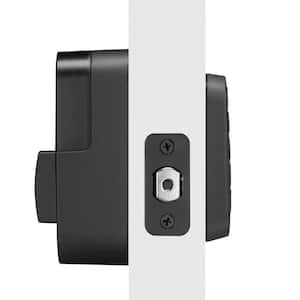 Assure 2 Lock Black Suede Keyless Single Cylinder Deadbolt with Push Button Keypad and Bluetooth