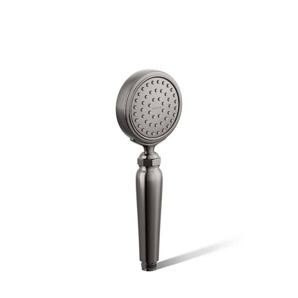 KOHLER Artifacts 1-Spray Patterns 1.75 GPM 6 in. Wall Mount Handshower Fixed Shower Head in Vibrant Titanium
