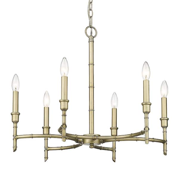 Golden Lighting Cambay 6-Light Chandelier