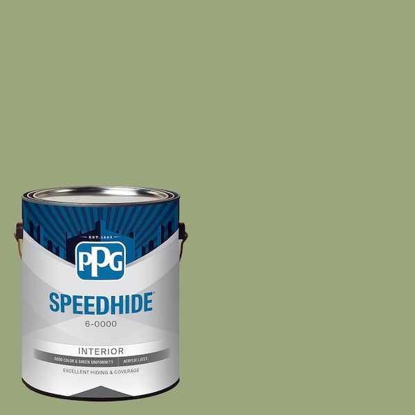 SPEEDHIDE 1 gal. PPG1121-5 Guacamole Semi-Gloss Interior Paint