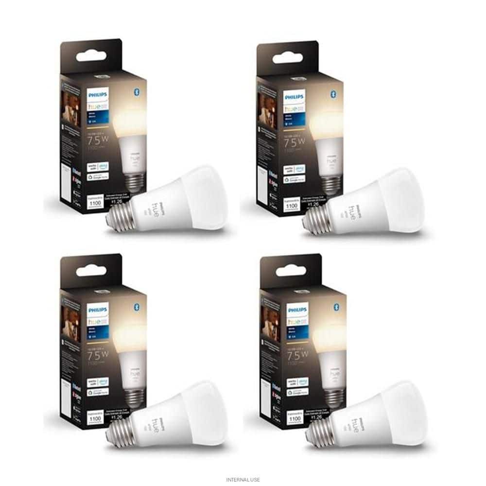 Philips Hue 75-Watt Equivalent A19 Smart LED Soft White (2700K