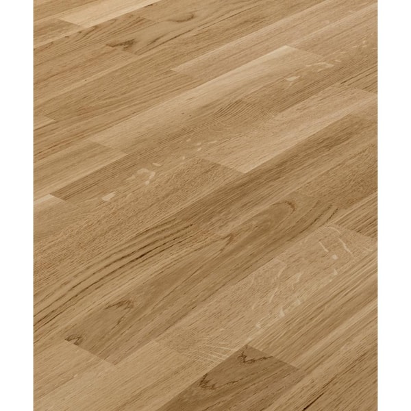 Baltic Wood WIDE PLANK SQUARE EDGE 7.19 in. W Brushed Engineered European Oak Hardwood Flooring (38.61 sq. ft./case)