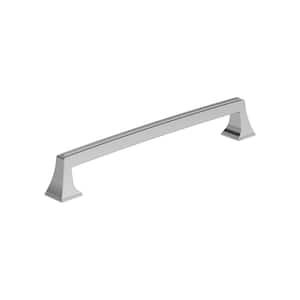 Mulholland 8 in. (203mm) Traditional Polished Chrome Arch Cabinet Pull