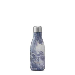 9 oz. Blue Granite Stainless Steel Bottle Triple-Layered Vacuum-Insulated Water Bottle