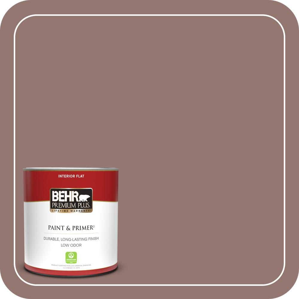 1 qt. #710B-5 Milk Chocolate Flat Low Odor Interior Paint & Primer price history on PriceWatchPro