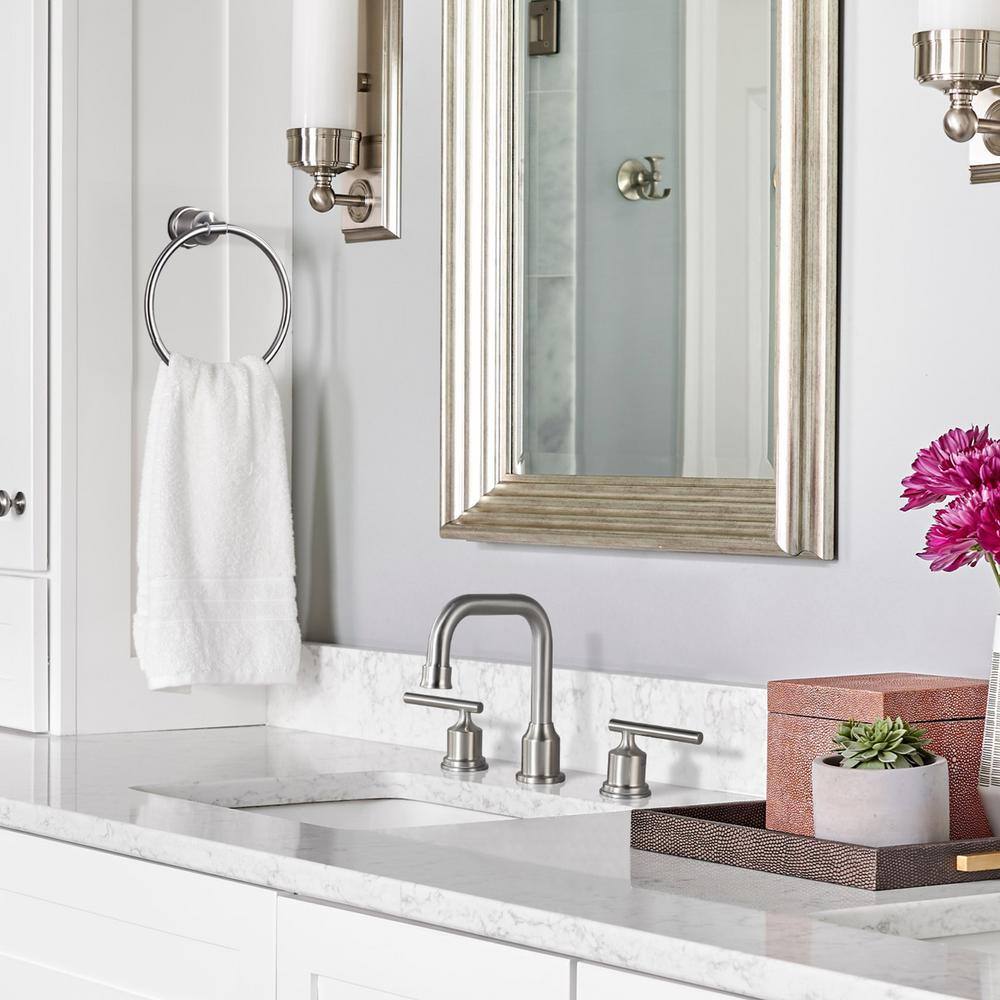 Brushed Nickel 3-Piece Bathroom Hardware Set with Stainless Steel