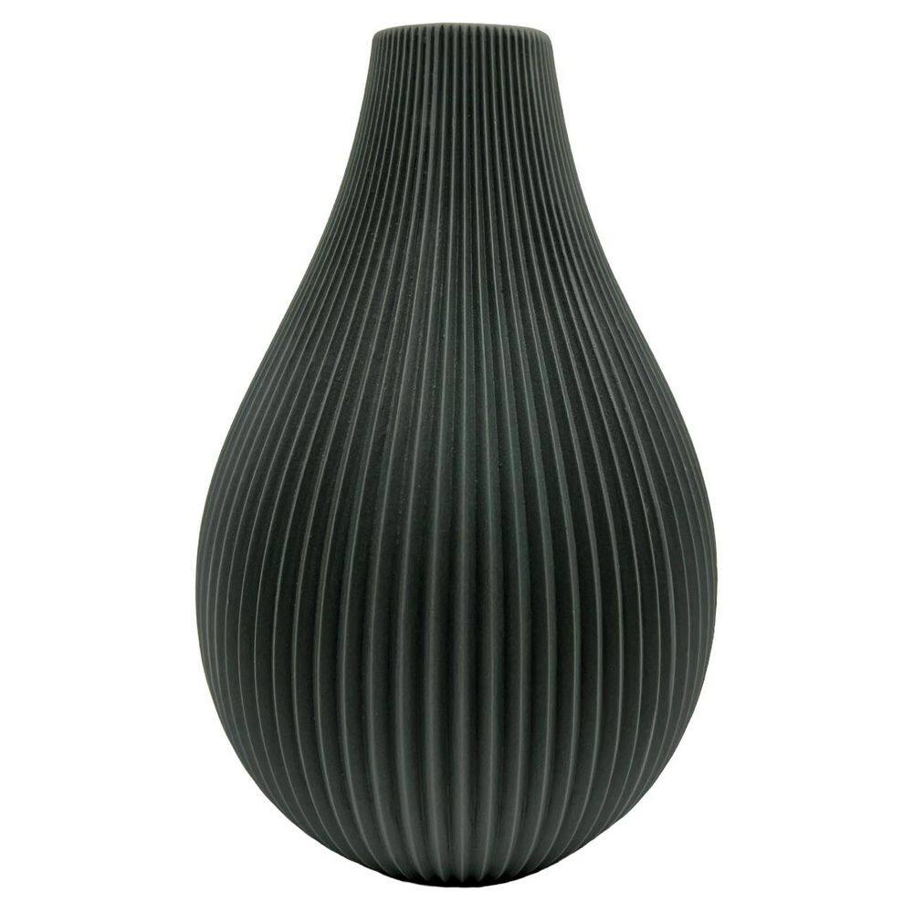 Gray 5.5 in. Contemporary Tapered Round Ceramic Vase price history on PriceWatchPro