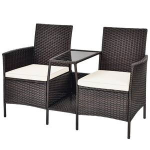 one piece outdoor table and chairs