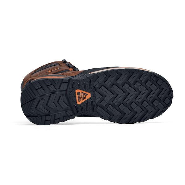 Men's Roan Mountain Water Proof 8 in. Work Boots - Composite Toe- Brown Size 11(M)