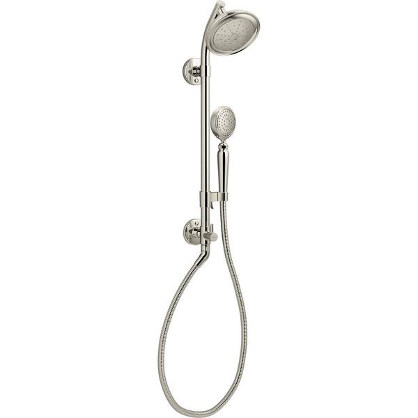 KOHLER Artifacts 1Spray Patterns 2.0 GPM 6 in. Wall Mounted Dual