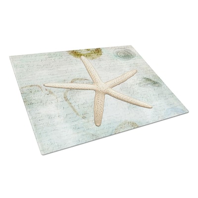 Starfish Tempered Glass Large Cutting Board