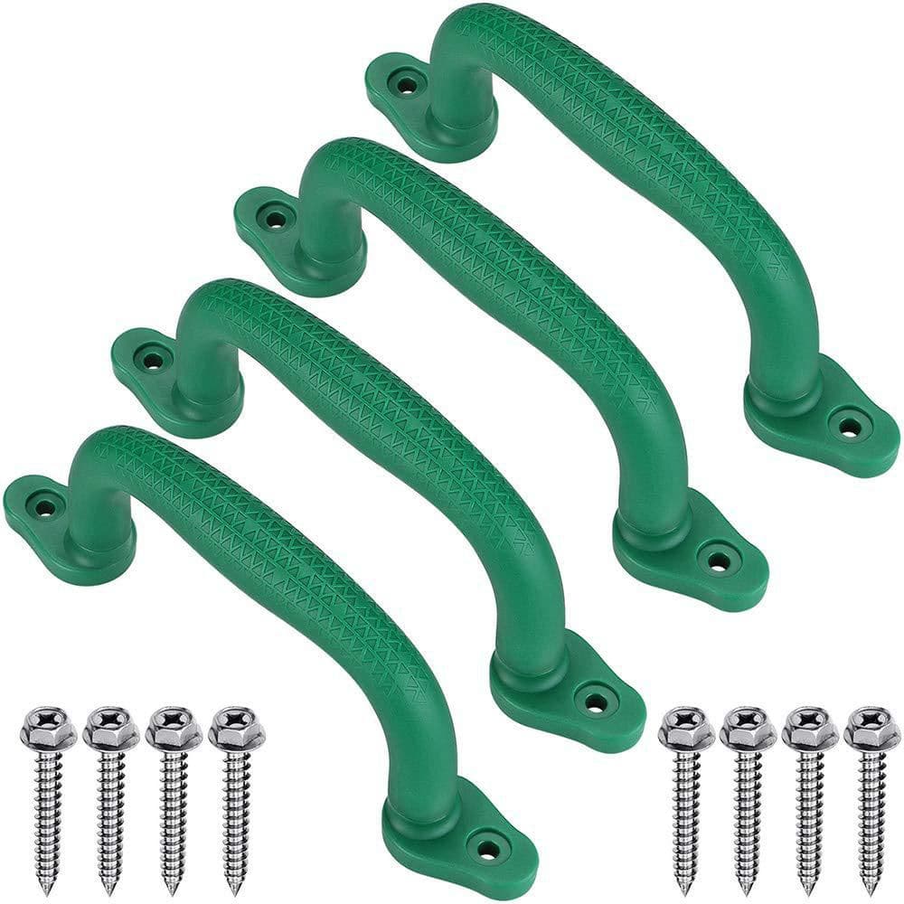 Swing Set Kids Safety Hand Grips for Playset, Climbing Frame, Play House, Climbing Frame, Green (4-Pack) price history on PriceWatchPro