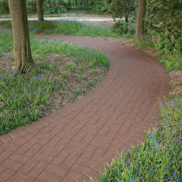 Holland 7.75 in. x 4 in. x 1.75 in. Old Town Blend Concrete Paver