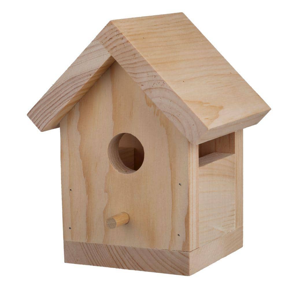 12-Pack Birdhouse Kits For Kids - DIY Build And Decorate Craft For Spring Summer Activities