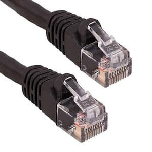 25 ft. Cat6 550 MHz UTP Snagless Ethernet Network Patch Cable, Black