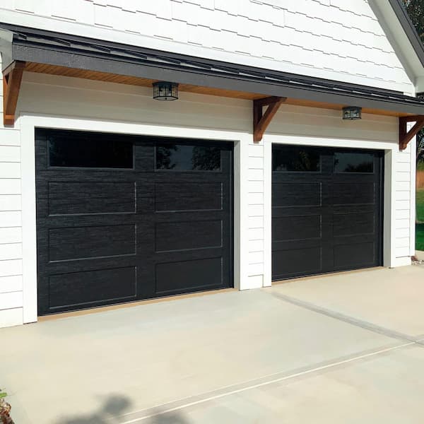 Warren Garage Doors 10x10 Modern Black Garage Doors Covers, 58% OFF