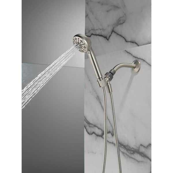 Delta 4-Spray Settings Wall Mount Handheld Shower Head 1.75 GPM in