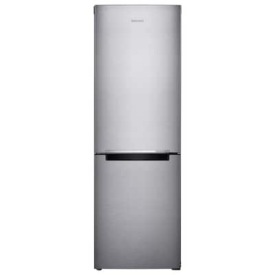 24 in. 11.3 cu. ft. Bottom Freezer Refrigerator in Fingerprint-Resistant Stainless Steel, Counter Depth