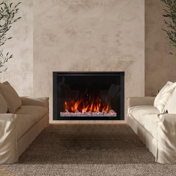 Paramount Active Flame Pro Series, 36.13 in. Ventless, no fuel, Electric Fireplace Insert