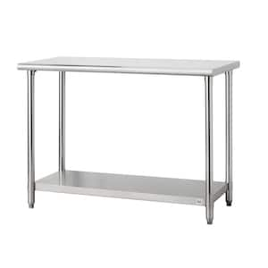 EcoStorage 48 in. NSF Stainless Steel Table