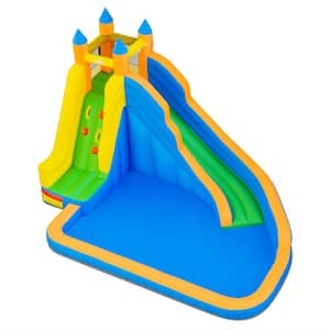 Inflatable Water Slide Mighty Bounce House Jumper Castle Moonwalk without Blower