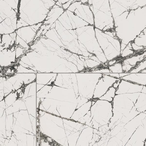 MSI Take Home Tile Sample - Andrassy 6 in. x 6 in. Polished Porcelain Marble Look Floor and Wall Tile