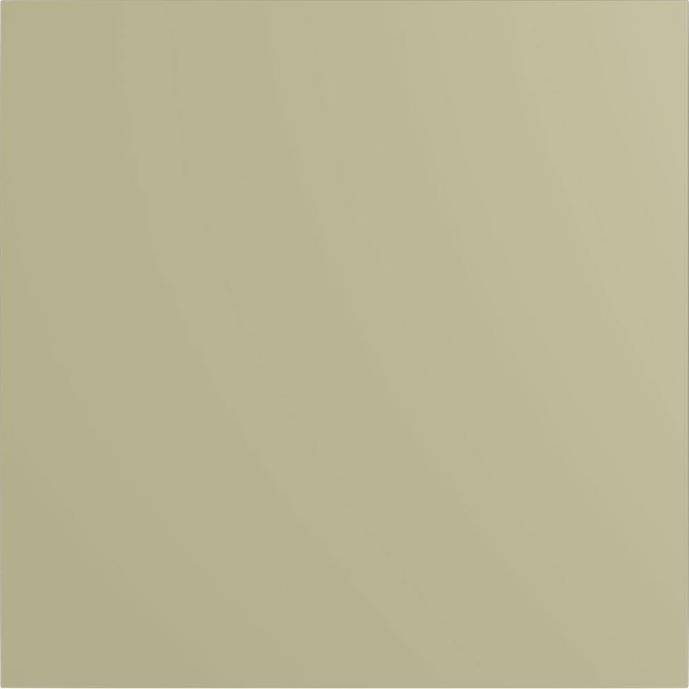 Leandros White Solid Urethane Decorative Rosette
