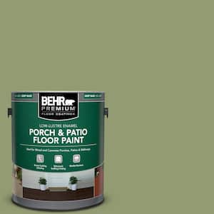 1 gal. #PPU11-04 Alamosa Green Low-Lustre Enamel Interior/Exterior Porch and Patio Floor Paint