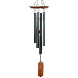 Signature Collection, Woodstock Craftsman Chime, 33 in. Evergreen Wind Chime CRCE
