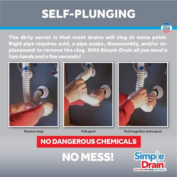 Easily Unclog a Drain - No Chemicals or Disassembly - The