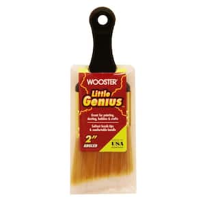 2 in. Angle Sash Synthetic Blend Little Genius Brush (25-Pack)