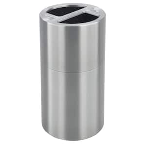 30 Gal. Dual Recycling Receptacle Commercial Trash Can